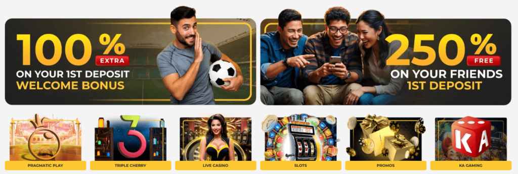 Banner promocional de MiCasino Chile que anuncia un bono de bienvenida donde el primer depósito se duplica gratis, con una crupier como imagen central en un entorno de casino.